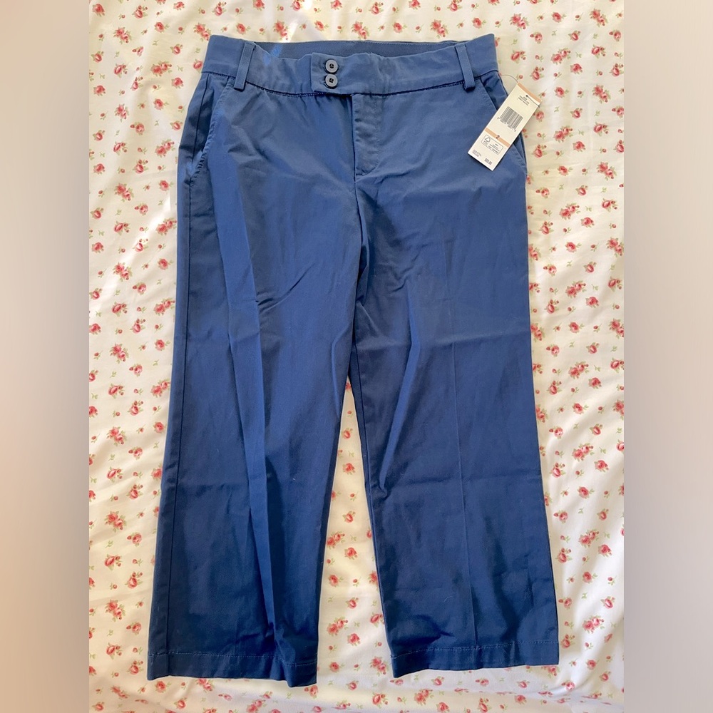 Blue Jodie Night Watch Pants by Jones New York